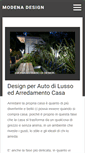 Mobile Screenshot of modena-design.it